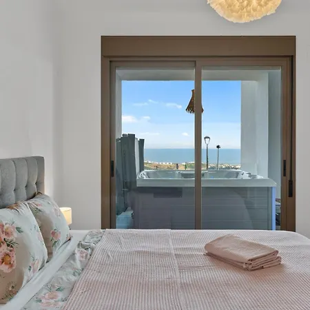 Vistas Al Mar Con Jacuzzi A221 Lägenhet La Cala De Mijas